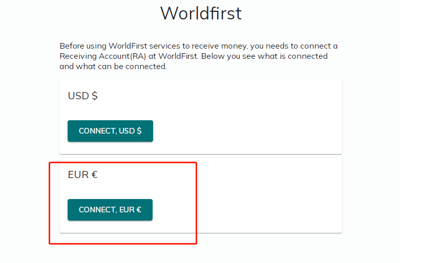 万里汇（WorldFirst）账户使用教程