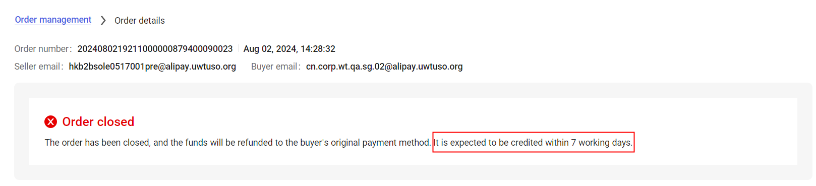 Refund Information 2